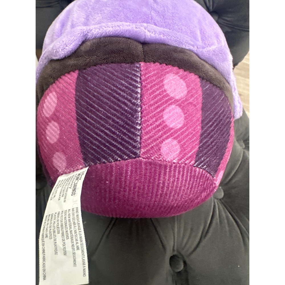 Disney Munchlings Cupcake Ursela Plush Toy Purple Ice Cream Cone Crown kids - Picture 4 of 6